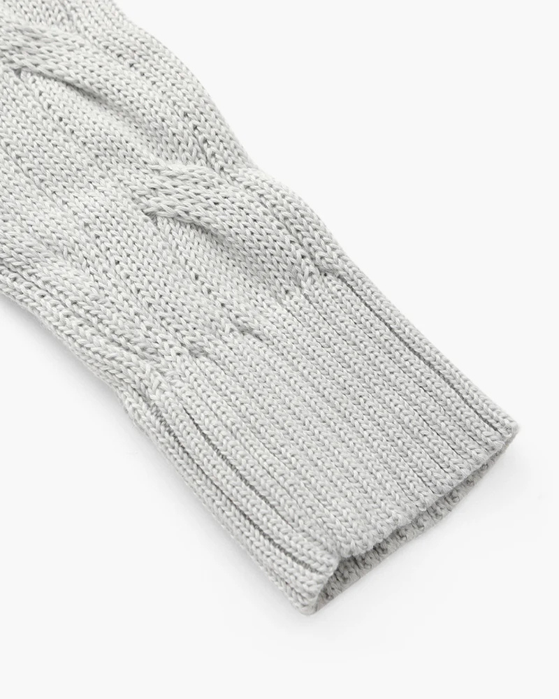 Old Money Alpine Zip Sweater